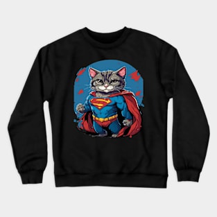 Super Cat Crewneck Sweatshirt